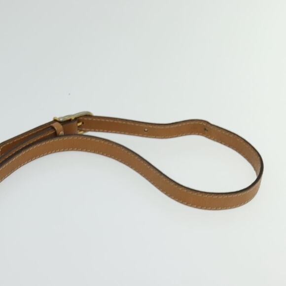 CELINE Macadam Canvas Shoulder Bag Pvc Beige Gold - Picture 8 of 12